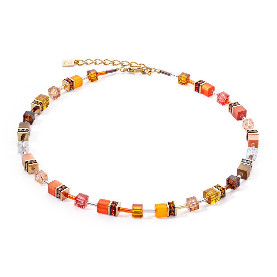 GeoCUBE® Iconic Sunset Gold Necklace