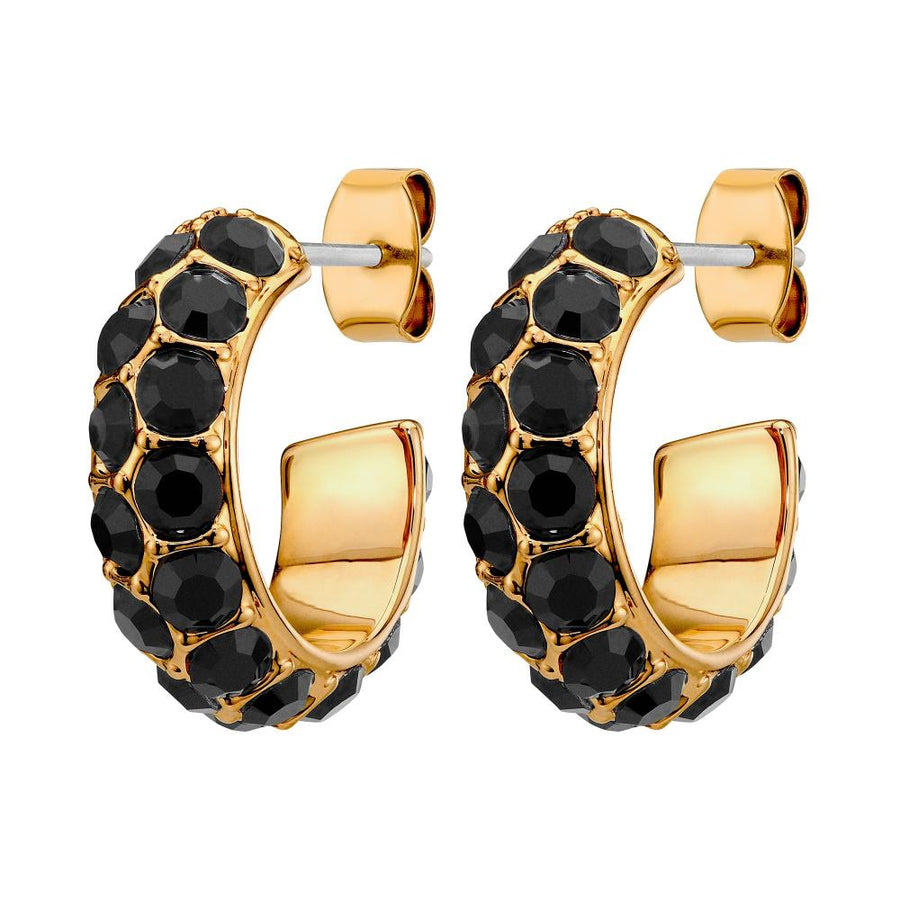 Heidi SG Black Earrings