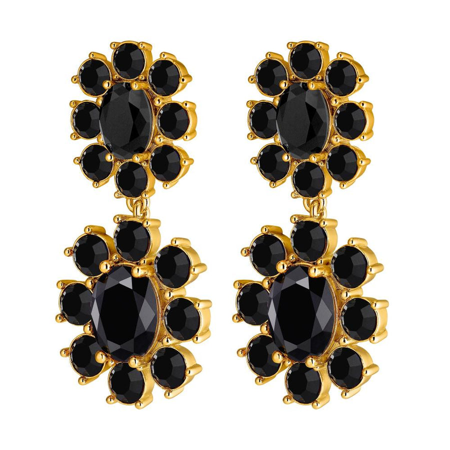 Lina SG Black Earrings