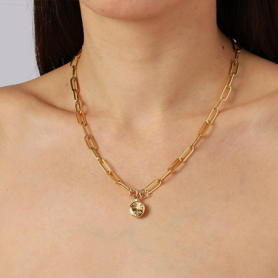 Lisanna SG Golden Necklace