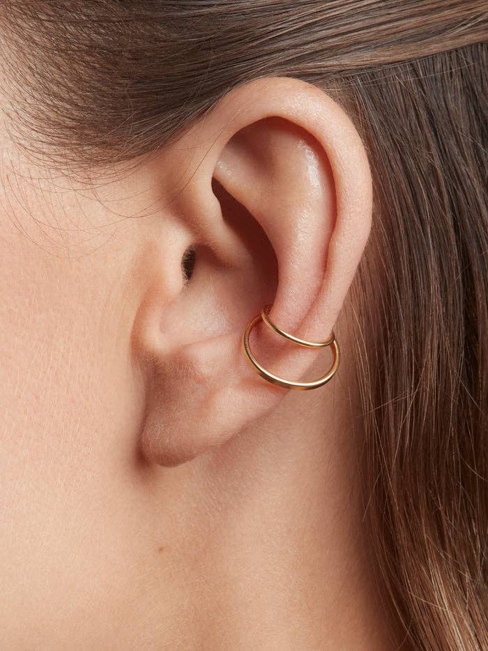 Gabriel Double Ear Cuff