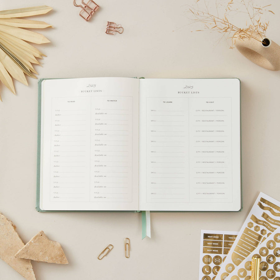 NEW - 2025 Weekly Planner - Sage