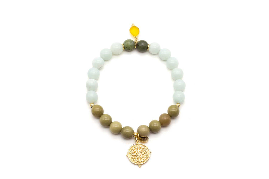 Mala Single Seaglass Bracelet