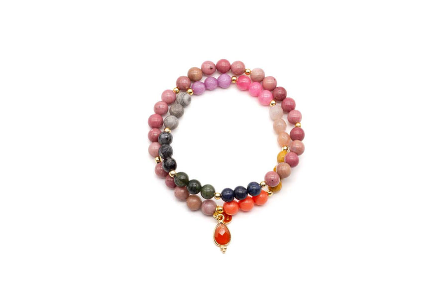 Mala Twin Autumn Glow Bracelet