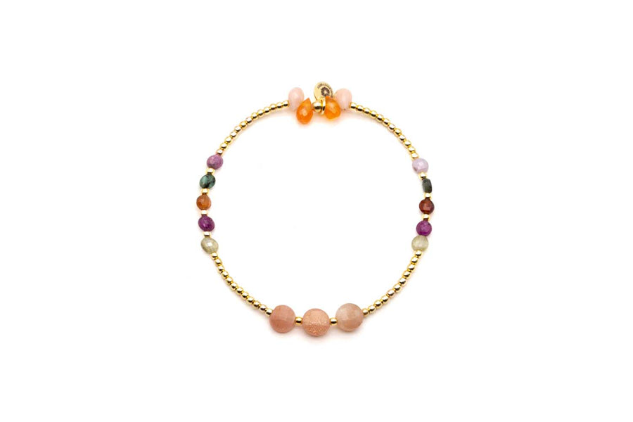 Fine Jewelry Tropical Peach Bracelet