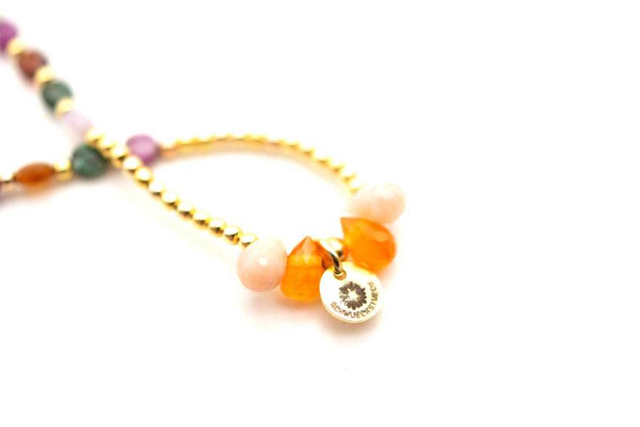 Fine Jewelry Tropical Peach Bracelet