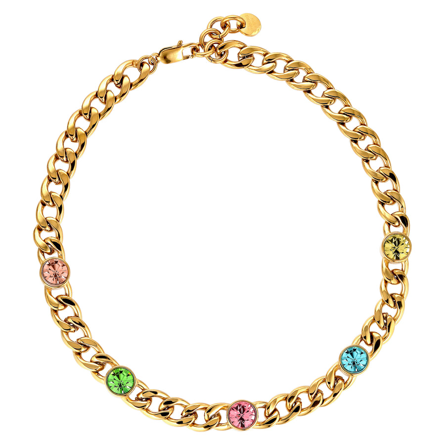 ANGELINA SG PASTEL MULTI NECKLACE