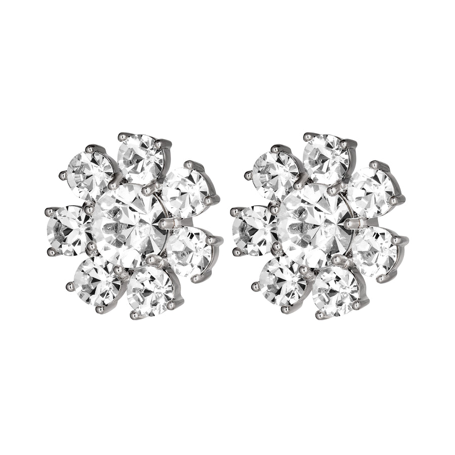 Aubra SS Crystal Earrings