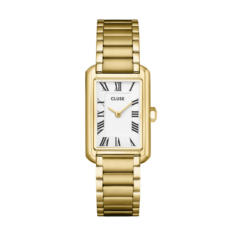 Cluse Belisenna Watch Steel, White, Gold