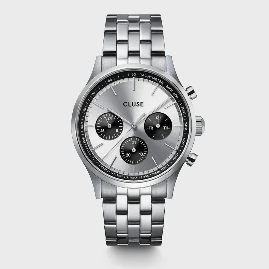 Anthéor Multifunction Watch Steel Silver, Silver Colour CW21007