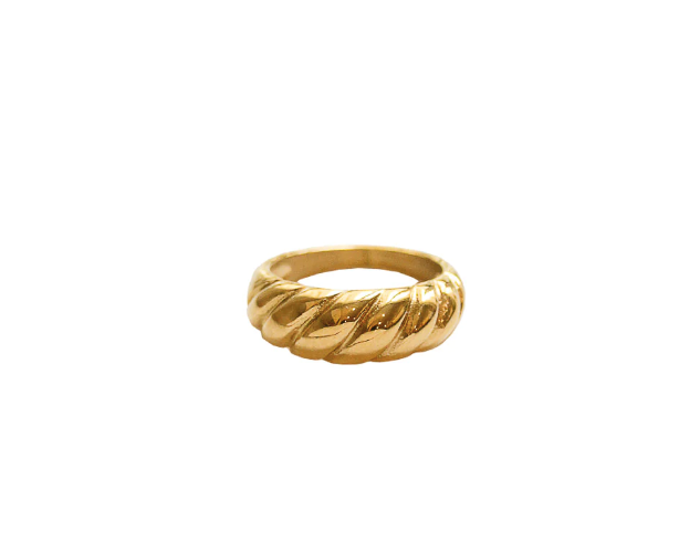 Aquarius Gold Ring