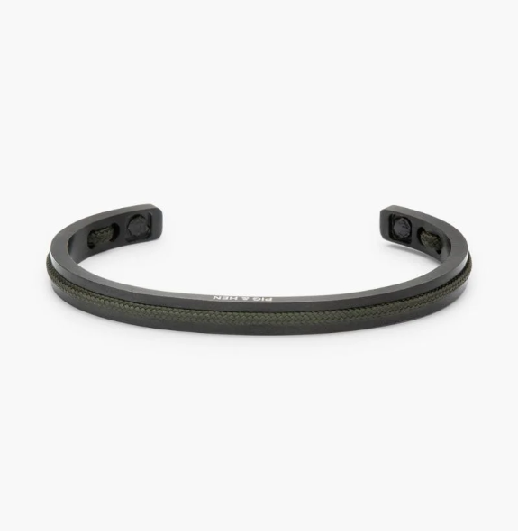 Navarch 6mm Army/Black Bracelet