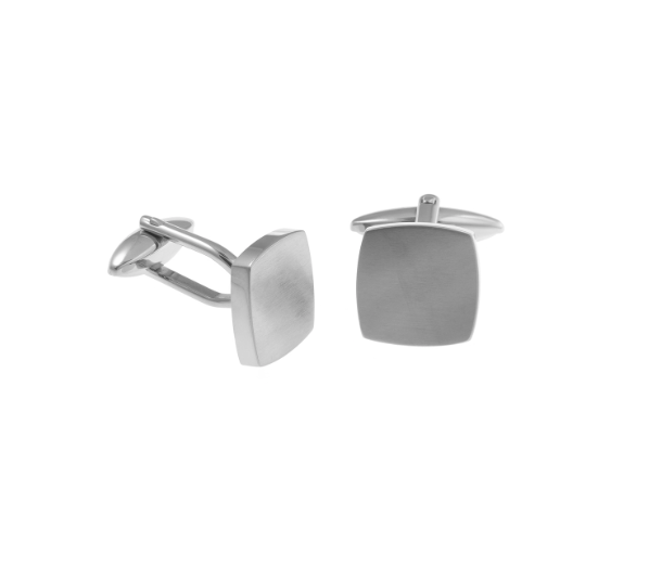 Steel Square Cufflinks