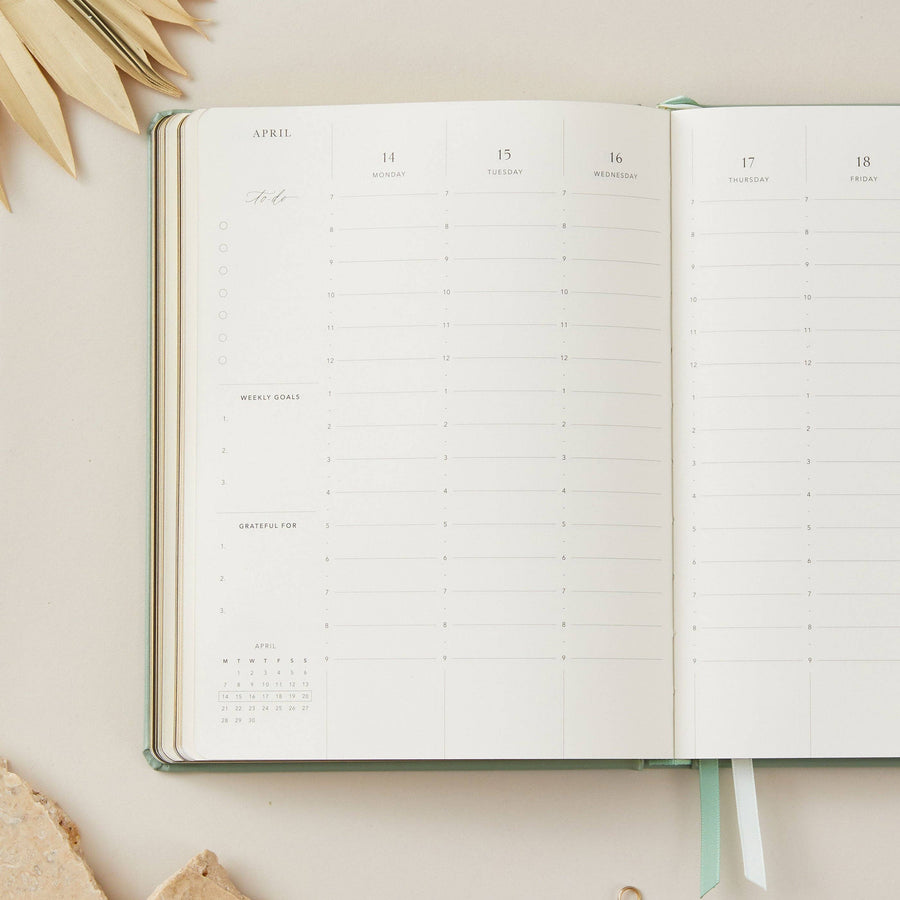 NEW - 2025 Weekly Planner - Sage