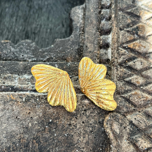 Monarch Gold Studs