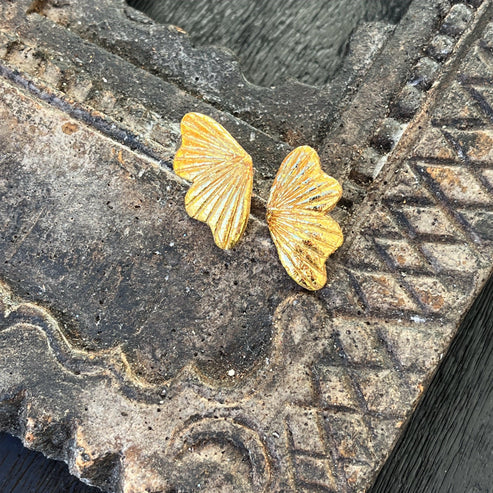 Monarch Gold Studs