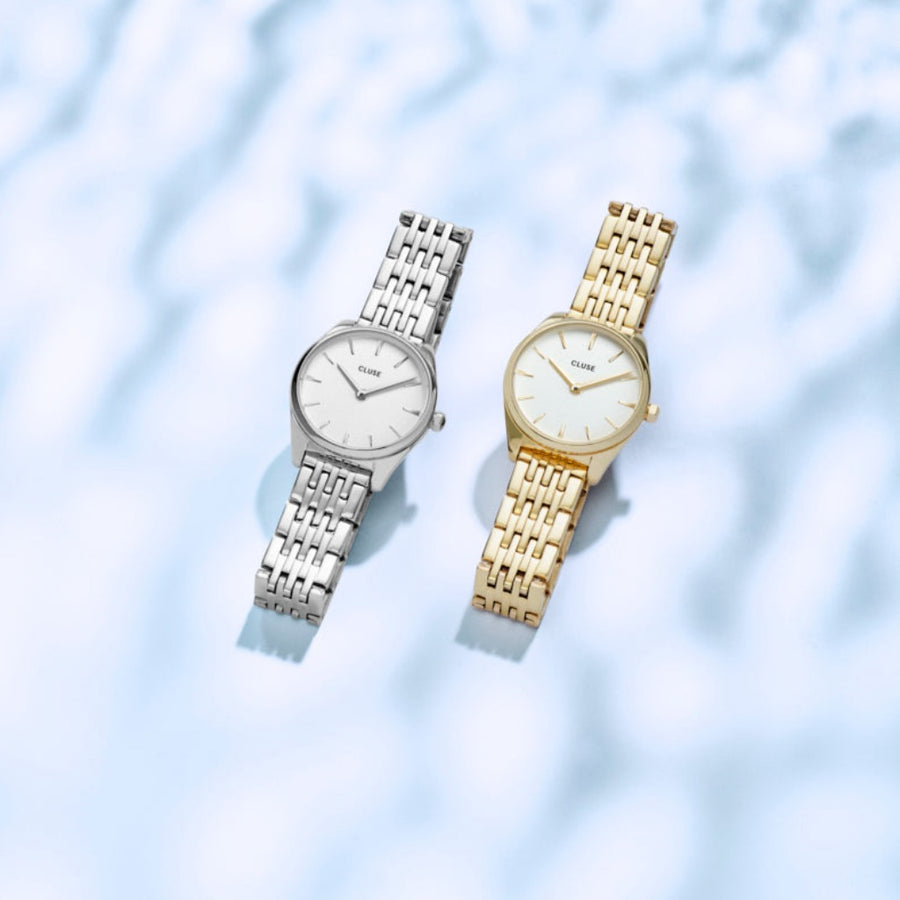 Féroce Mini Watch White - Gold CW11705